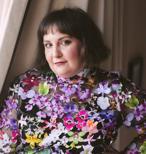 portrait of Lena Dunham